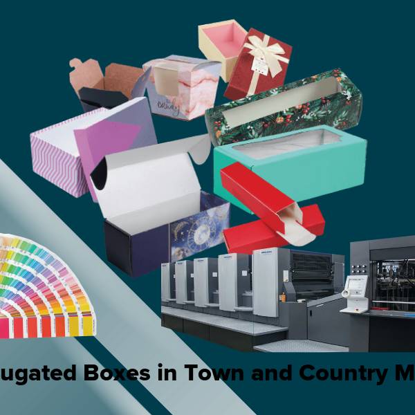 Corrugated boxes in town and country mo