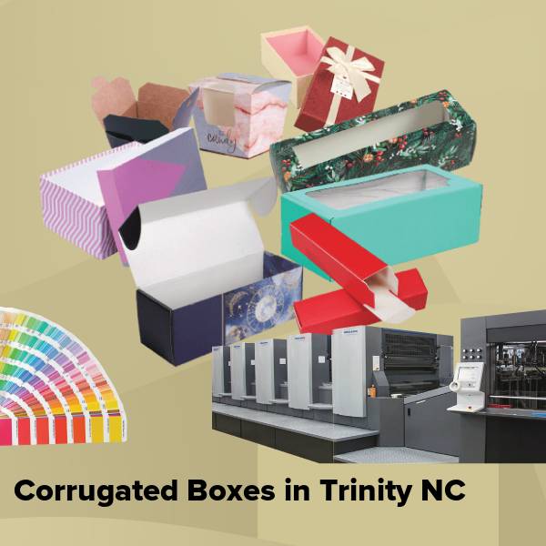 Corrugated boxes in trinity nc