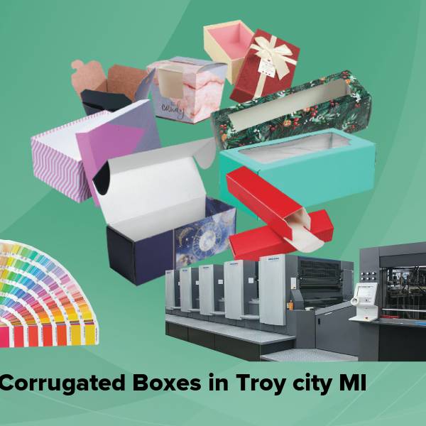 Corrugated boxes in troy city mi