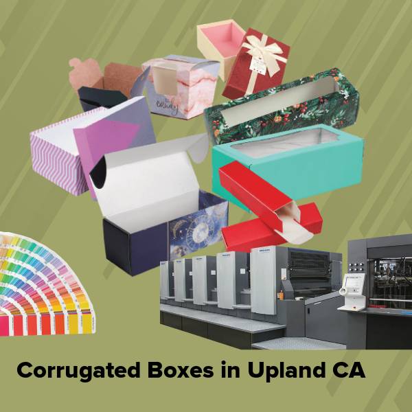 Corrugated boxes in upland ca