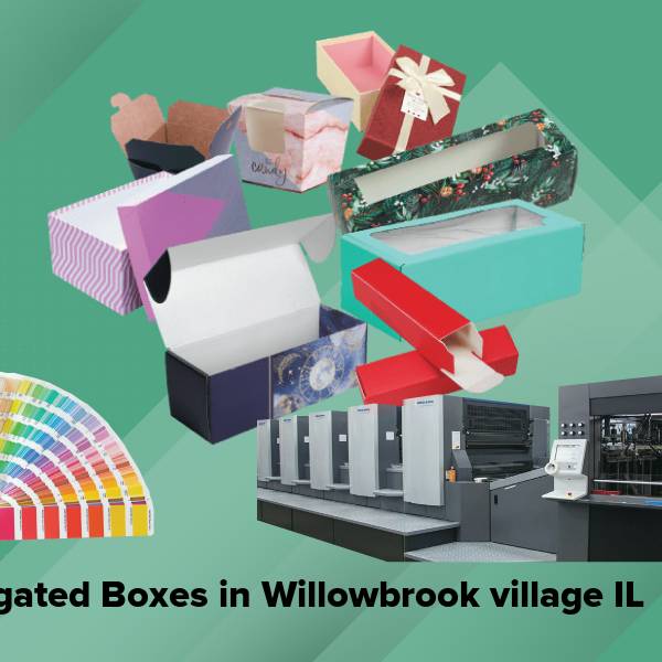 Corrugated boxes in willowbrook village il