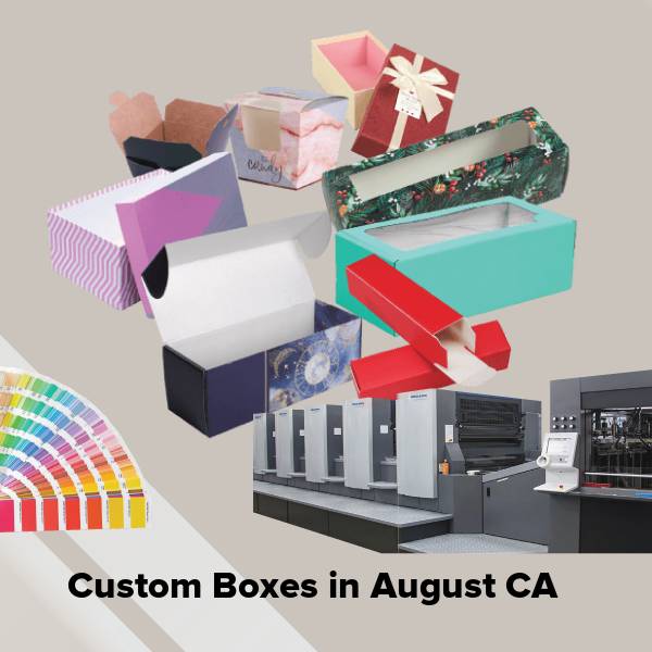 Custom boxes in august ca