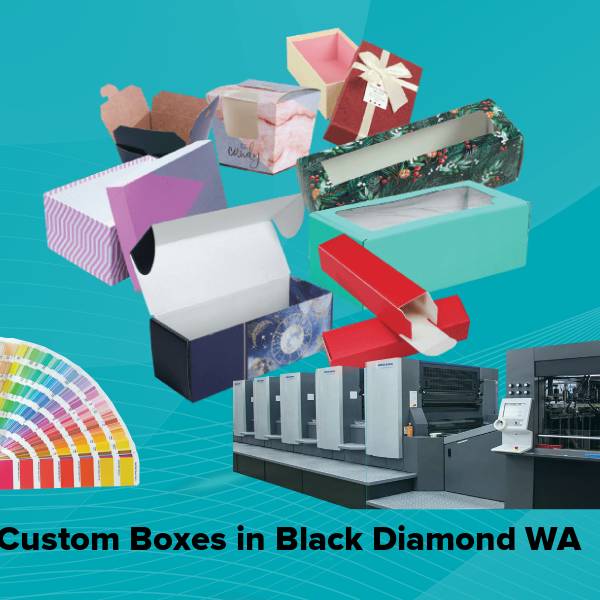 Custom boxes in black diamond wa