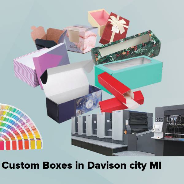Custom boxes in davison city mi