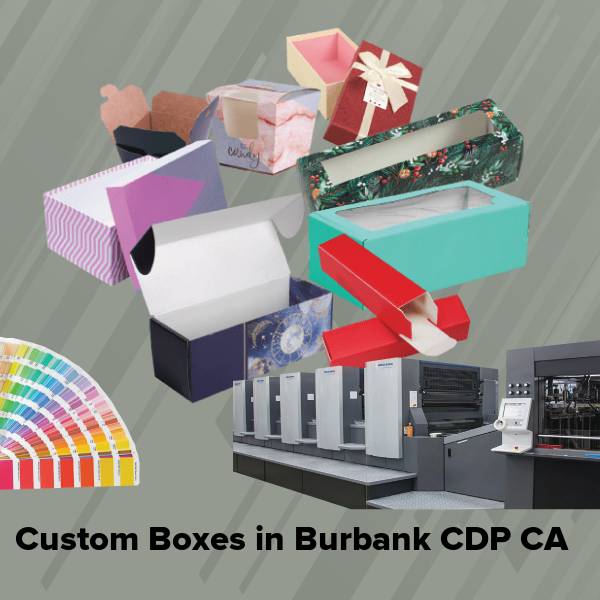 Custom boxes in burbank cdp ca