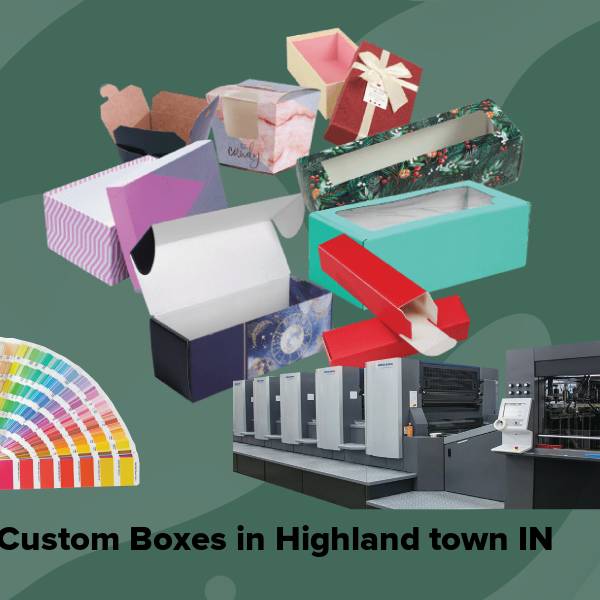 Custom boxes in highland town in