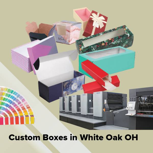 Custom boxes in white oak oh
