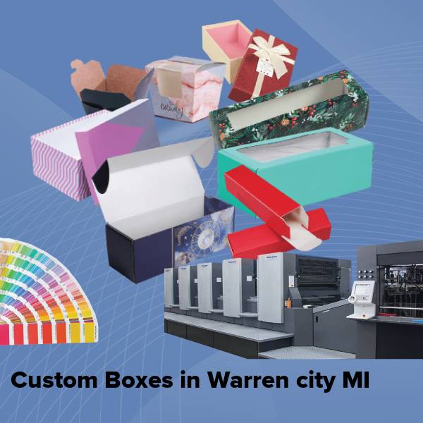Custom boxes in warren city mi
