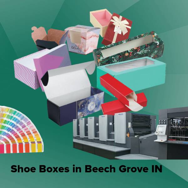 Shoe boxes in beech grove in