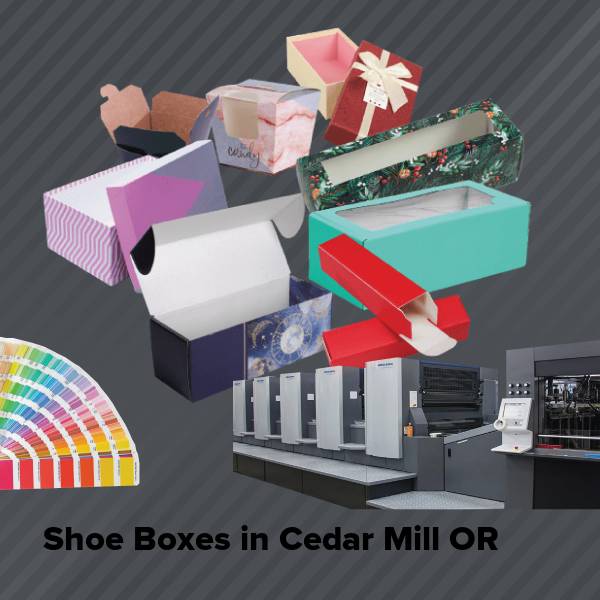 Shoe boxes in cedar mill or