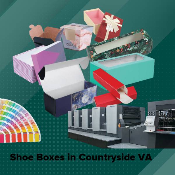 Shoe boxes in countryside va