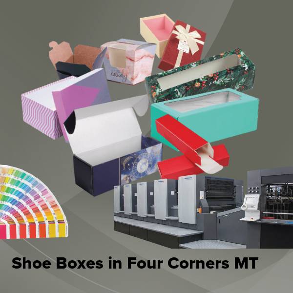 Shoe boxes in four corners mt