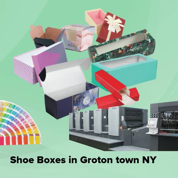 Shoe boxes in groton town ny