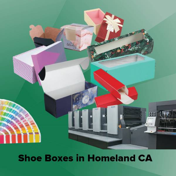 Shoe boxes in homeland ca