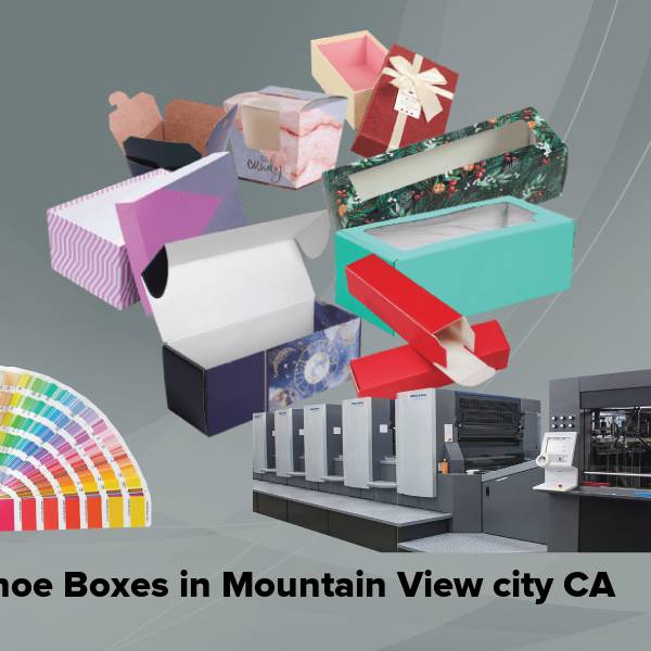Shoe boxes in mountain view city ca