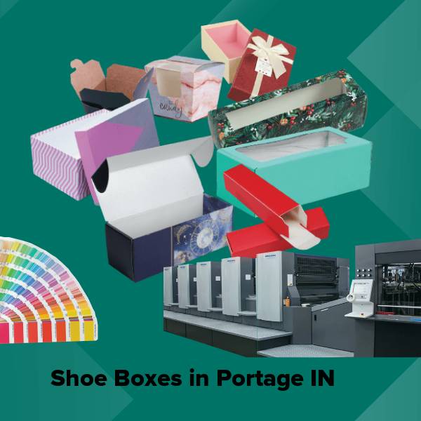 Shoe boxes in portage in