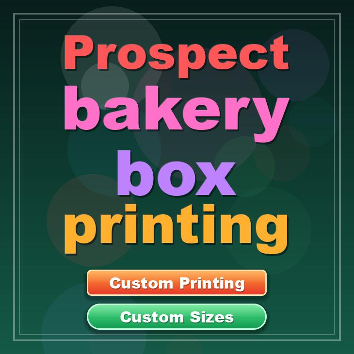 Prospect bakery box printing