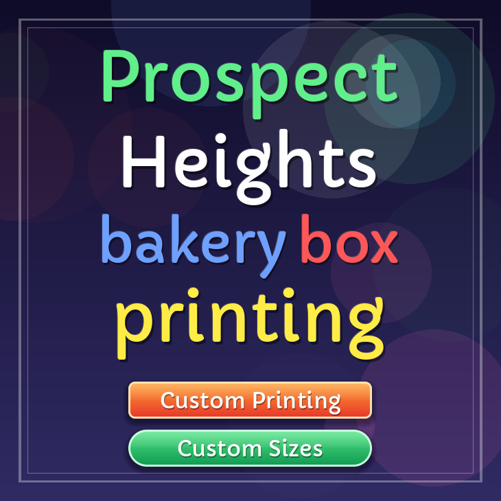 Prospect Heights bakery box printing