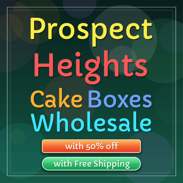 Prospect Heights cake boxes