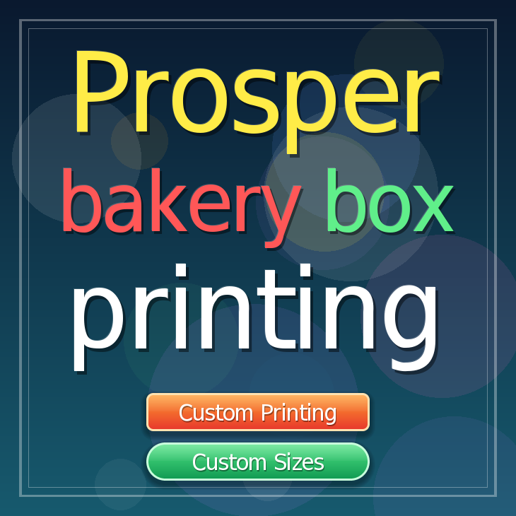Prosper bakery box printing
