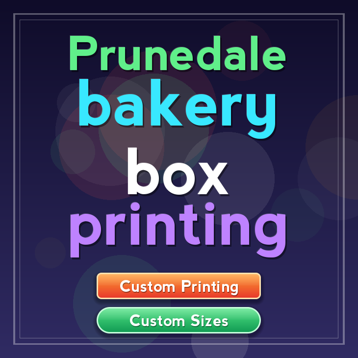Prunedale bakery box printing