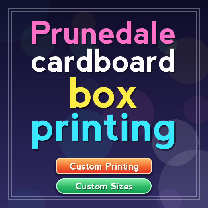 Prunedale cardboard box printing