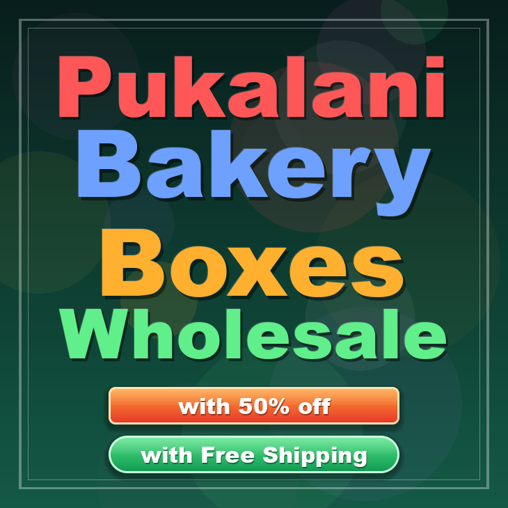 Pukalani bakery boxes