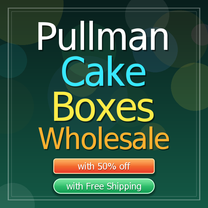 Pullman cake boxes