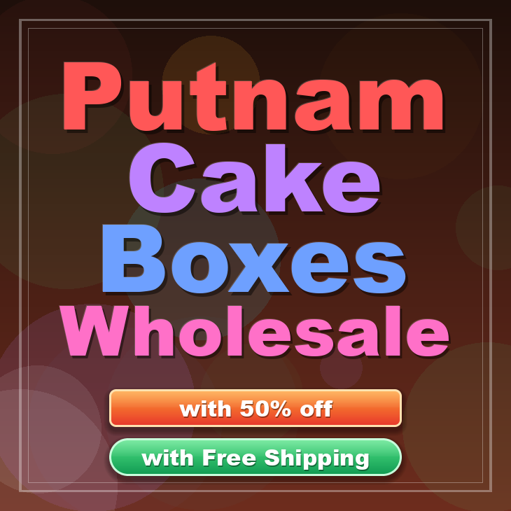 Putnam cake boxes
