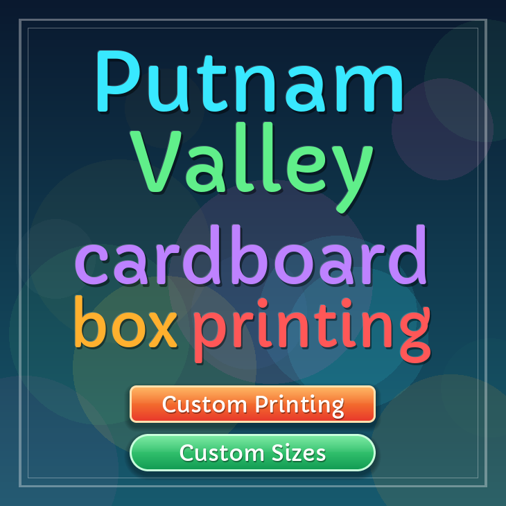 Putnam Valley cardboard box printing
