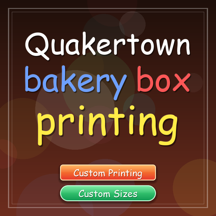 Quakertown bakery box printing