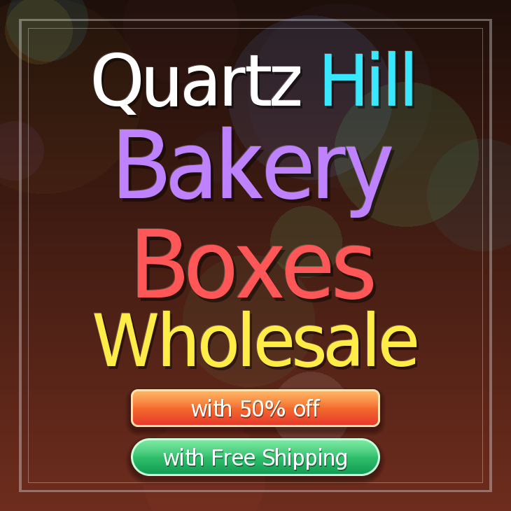 Quartz Hill bakery boxes