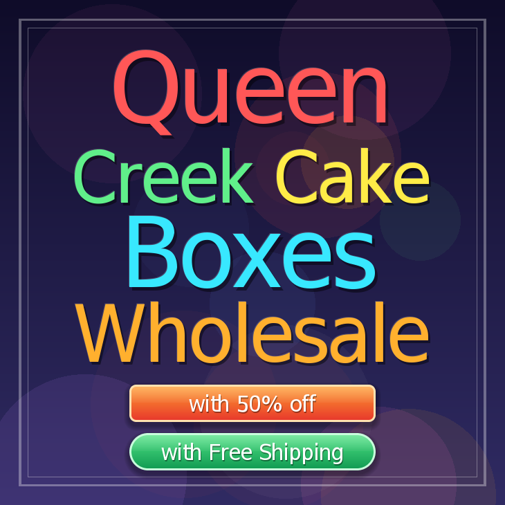 Queen Creek cake boxes