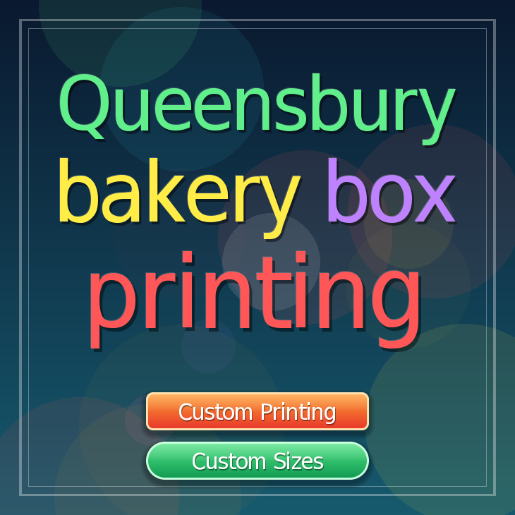 Queensbury bakery box printing