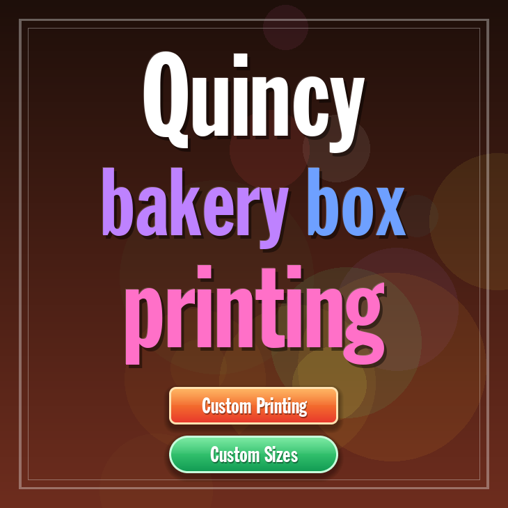 Quincy bakery box printing