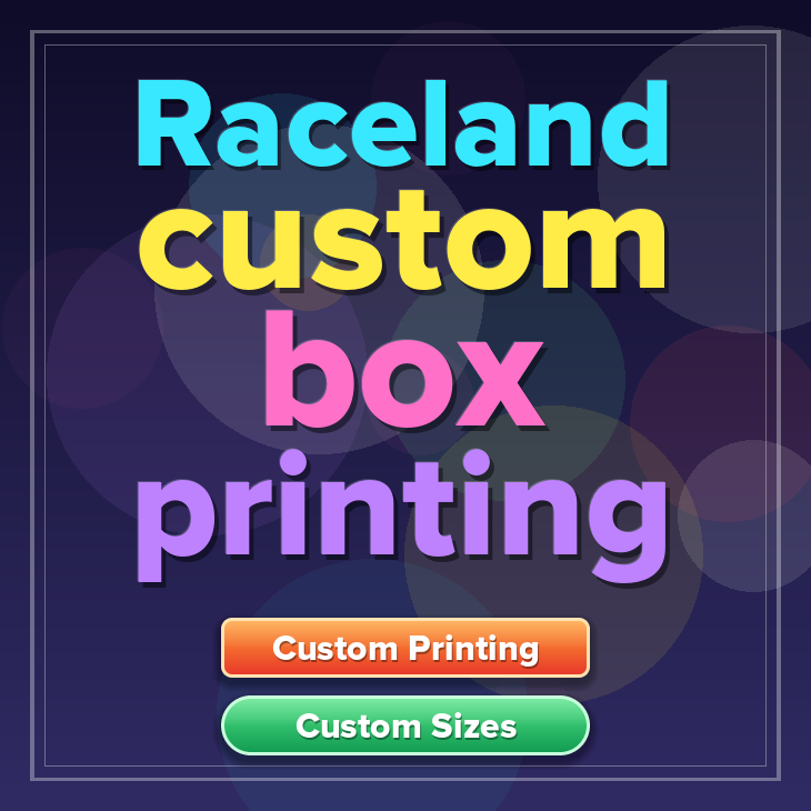 Raceland custom box printing