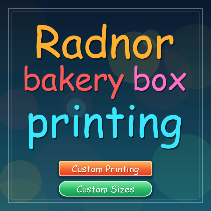 Radnor bakery box printing