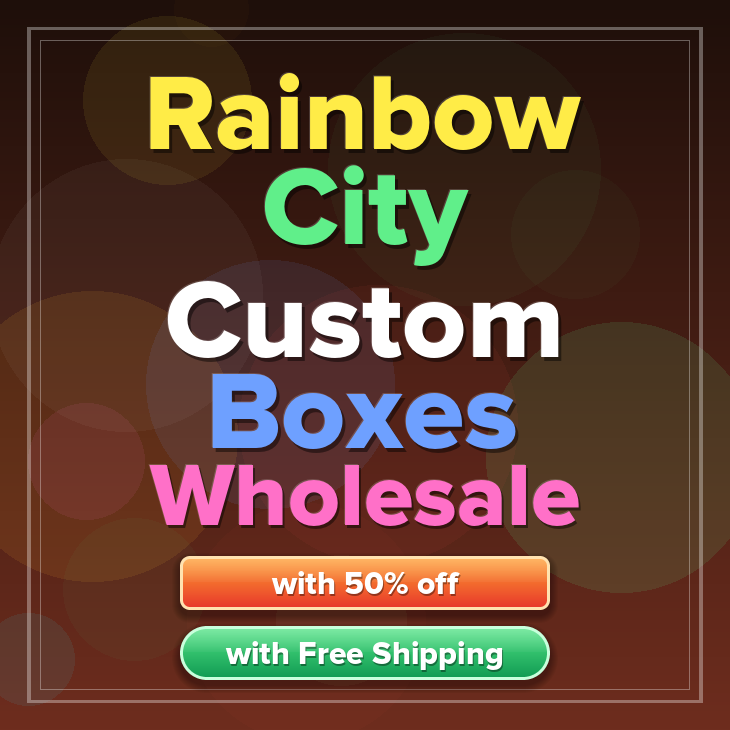Rainbow City custom boxes
