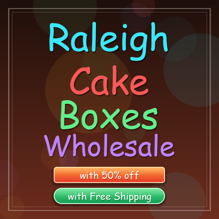 Raleigh cake boxes