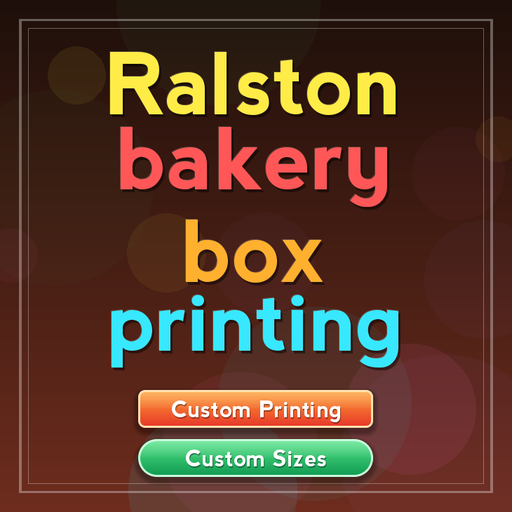 Ralston bakery box printing