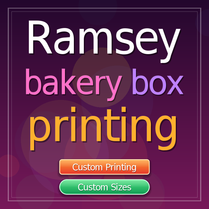 Ramsey bakery box printing
