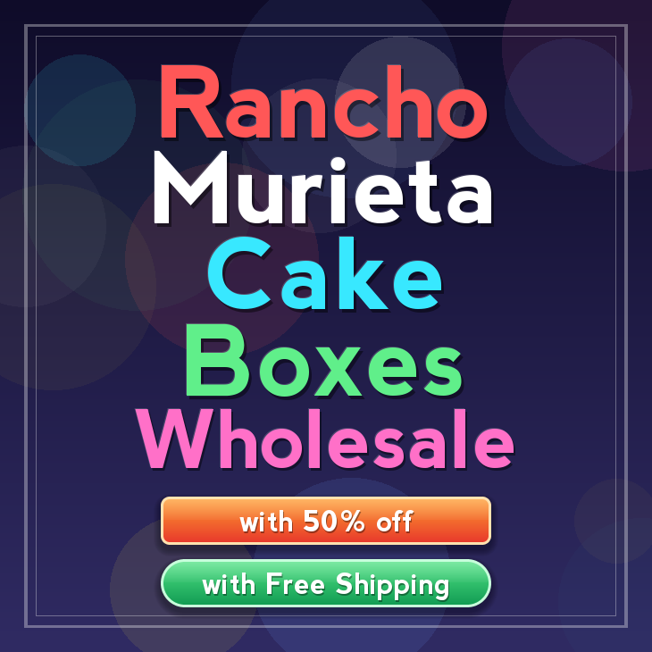 Rancho Murieta cake boxes