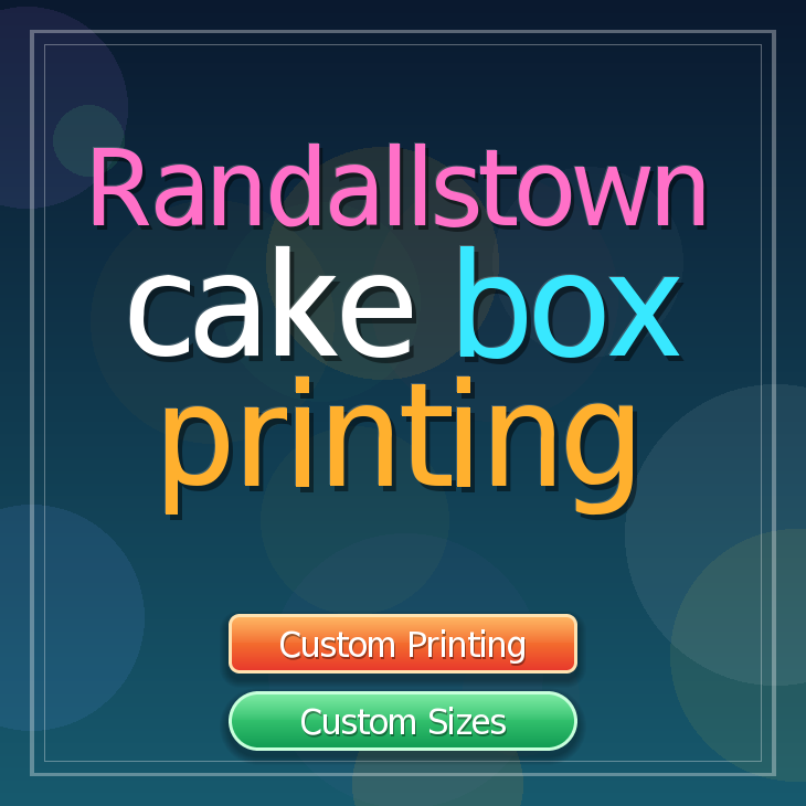 Randallstown cake box printing