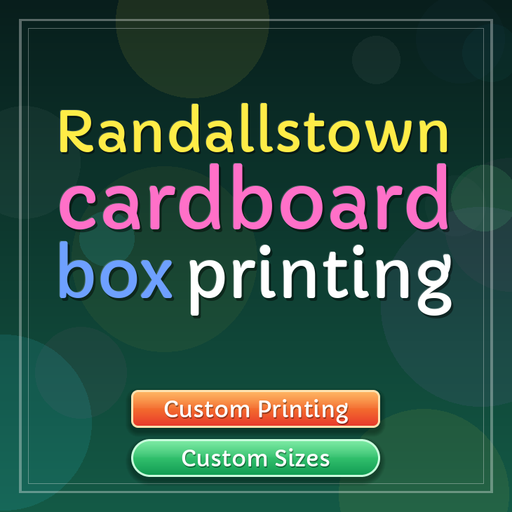 Randallstown cardboard box printing