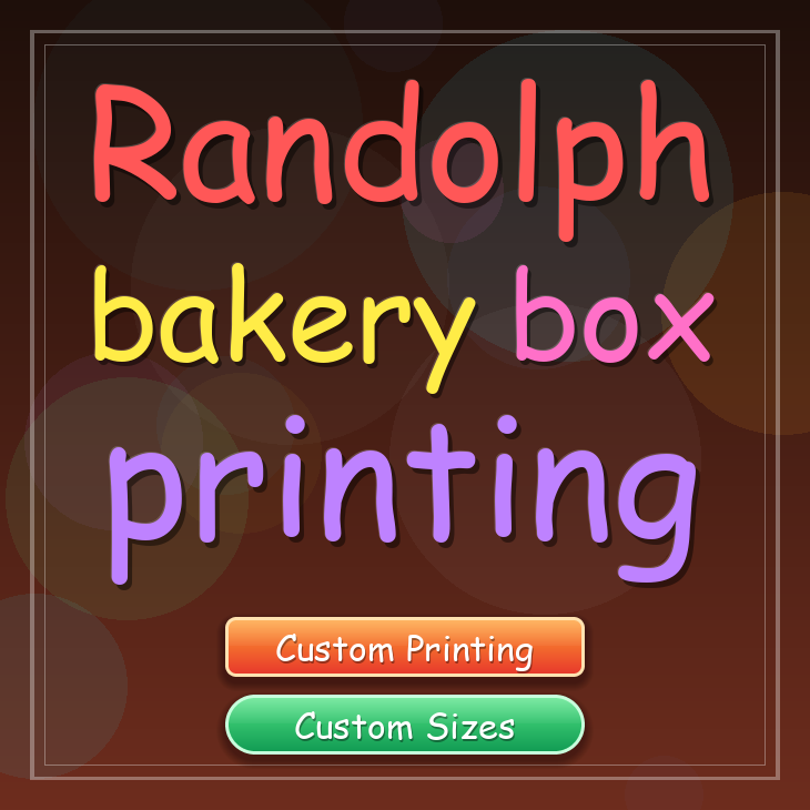 Randolph bakery box printing