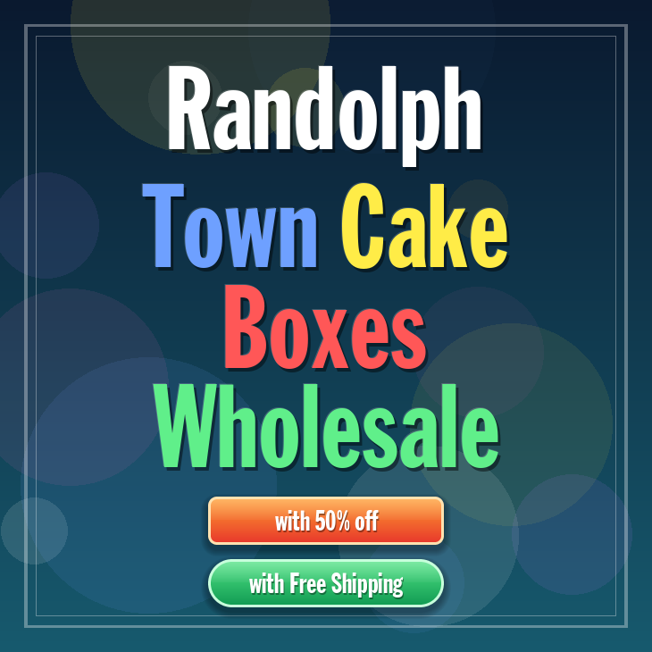 Randolph Town cake boxes