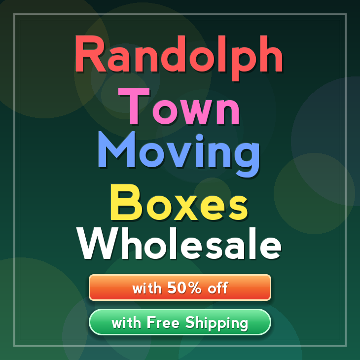Randolph Town moving boxes