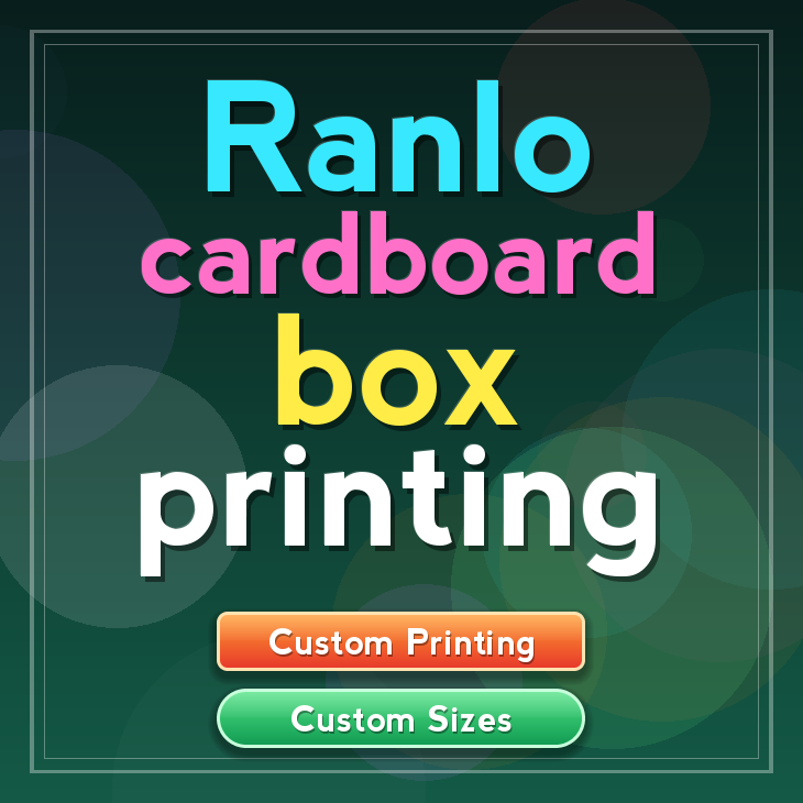 Ranlo cardboard box printing