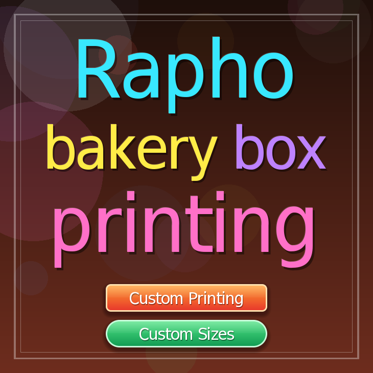 Rapho bakery box printing