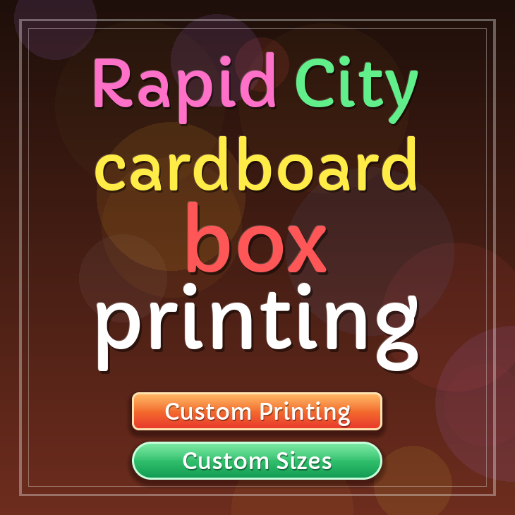 Rapid City cardboard box printing